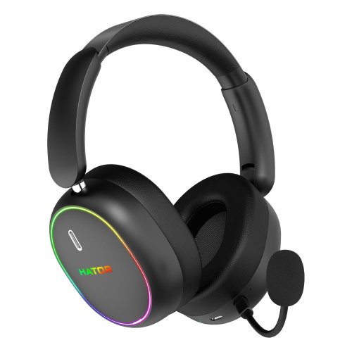 Купить Наушники HATOR Phoenix 2 Wireless (ESH40) Black - цена в Харькове, Киеве, Днепре, Одессе
в интернет-магазине Telemart фото