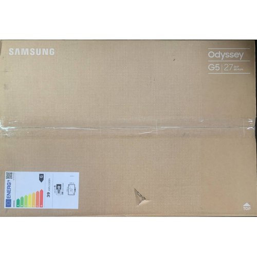 Купить Уценка монитор Samsung 27" Odyssey G5 (LS27DG500EIXCI) Black (Повреждена упаковка, 735022) - цена в Харькове, Киеве, Днепре, Одессе
в интернет-магазине Telemart фото