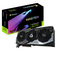 Відеокарта Gigabyte GeForce RTX 4070 MASTER 12228MB (GV-N4070AORUS M-12GD) (Відновлено продавцем, 735036)