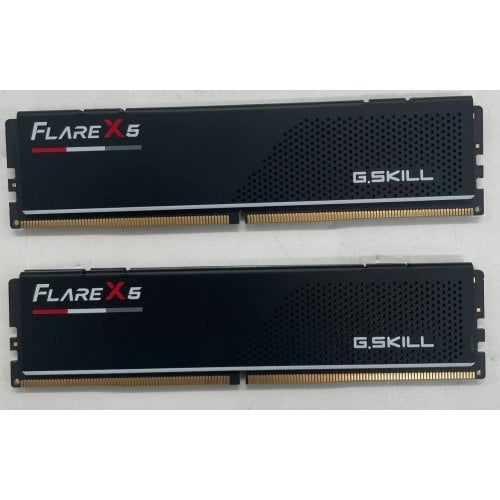 Озп G.Skill DDR5 32GB (2x16GB) 5200Mhz Flare X5 (F5-5200J3636C16GX2-FX5) (Відновлено продавцем, 735042) купити з перевіркою сумісності: огляд, характеристики, ціна у Києві, Львові, Вінниці, Хмельницькому, Івано-Франківську, Україні | інтернет-магазин TELEMART.UA фото