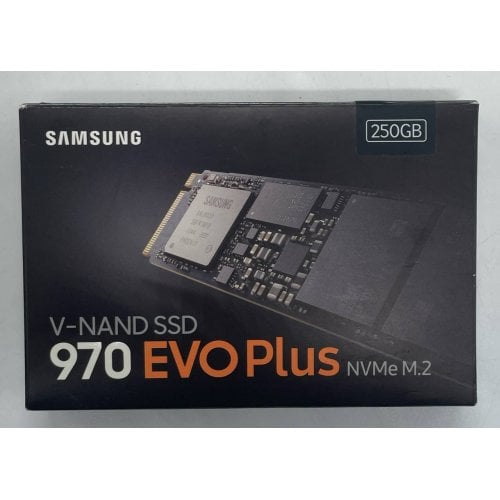 Купить Ssd-диск Samsung 970 Evo Plus V-NAND MLC 250GB M.2 (2280 PCI-E) (MZ-V7S250BW) (Восстановлено продавцом, 735046) с проверкой совместимости: обзор, характеристики, цена в Киеве, Днепре, Одессе, Харькове, Украине | интернет-магазин TELEMART.UA фото