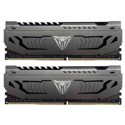 Уцінка озп Patriot DDR4 16GB (2x8GB) 3200Mhz Viper Steel (PVS416G320C6K) (Невірне маркування, 735116)