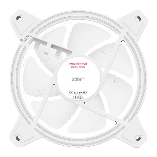 Набір кулерів для корпусу SAMA 6CF120IARGB 3 in 1 White купити з перевіркою сумісності: огляд, характеристики, ціна у Києві, Львові, Вінниці, Хмельницькому, Івано-Франківську, Україні | інтернет-магазин TELEMART.UA фото