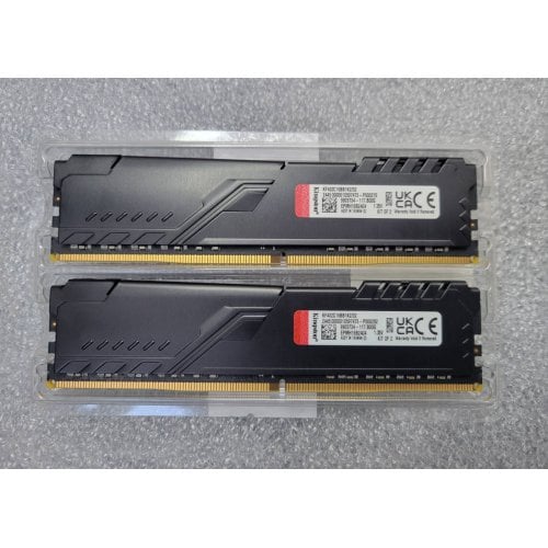 Уцінка озп Kingston DDR4 32GB (2x16GB) 3200Mhz FURY Beast Black (KF432C16BB1K2/32) (Вітринний зразок, 735409) купити з перевіркою сумісності: огляд, характеристики, ціна у Києві, Львові, Вінниці, Хмельницькому, Івано-Франківську, Україні | інтернет-магазин TELEMART.UA фото