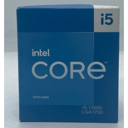 Процесор Intel Core i5-13500 2.5(4.8)GHz 24MB s1700 Box (BX8071513500) (Відновлено продавцем, 735433) купити з перевіркою сумісності: огляд, характеристики, ціна у Києві, Львові, Вінниці, Хмельницькому, Івано-Франківську, Україні | інтернет-магазин TELEMART.UA фото