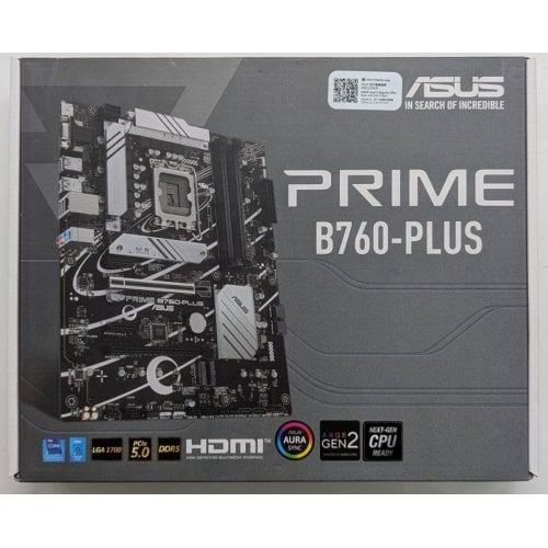 Материнська плата Asus PRIME B760-PLUS (s1700, Intel B760) (Відновлено продавцем, 735492) купити з перевіркою сумісності: огляд, характеристики, ціна у Києві, Львові, Вінниці, Хмельницькому, Івано-Франківську, Україні | інтернет-магазин TELEMART.UA фото