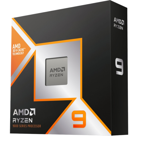 Фото Процессор AMD Ryzen 9 9900X3D 4.4(5.5)GHz 128MB sAM5 Box (100-100001368WOF)