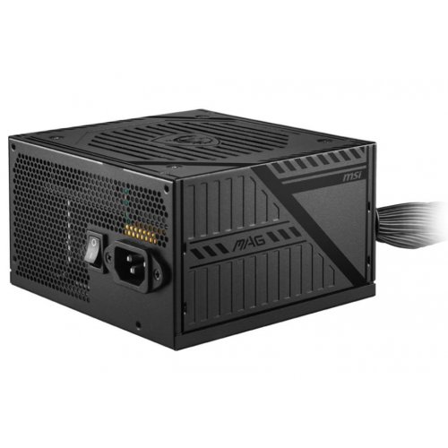 Блок живлення MSI MAG 650W (A650BNL) Black купити з перевіркою сумісності: огляд, характеристики, ціна у Києві, Львові, Вінниці, Хмельницькому, Івано-Франківську, Україні | інтернет-магазин TELEMART.UA фото