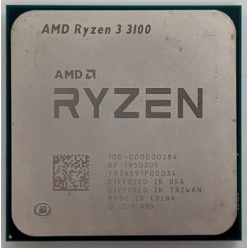 Процесор AMD Ryzen 3 3100 3.6(3.9)GHz 16MB sAM4 Tray (100-000000284) (Відновлено продавцем, 735833) купити з перевіркою сумісності: огляд, характеристики, ціна у Києві, Львові, Вінниці, Хмельницькому, Івано-Франківську, Україні | інтернет-магазин TELEMART.UA фото