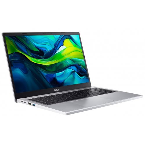 Купити Ноутбук Acer Aspire Go 15 AG15-32P (NX.J8XEU.007) Pure Silver - ціна в Києві, Львові, Вінниці, Хмельницькому, Франківську, Україні | інтернет-магазин TELEMART.UA фото