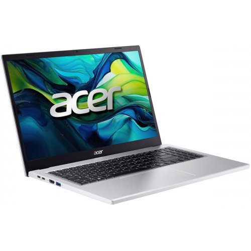 Купити Ноутбук Acer Aspire Go 15 AG15-41P (NX.J7FEU.005) Pure Silver - ціна в Києві, Львові, Вінниці, Хмельницькому, Франківську, Україні | інтернет-магазин TELEMART.UA фото