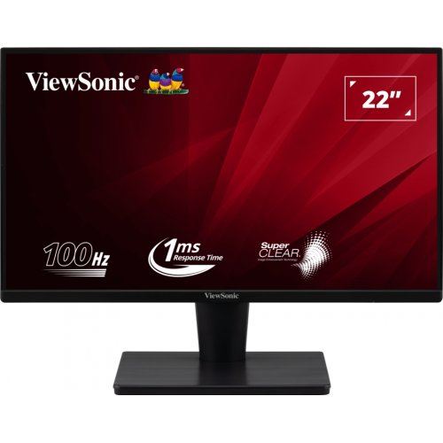 Купить Монитор ViewSonic 21.5" VA2215-H Black - цена в Харькове, Киеве, Днепре, Одессе
в интернет-магазине Telemart фото