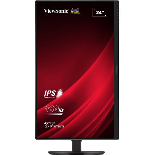 Купить Монитор ViewSonic 23.8" VA2408-HDJ Black - цена в Харькове, Киеве, Днепре, Одессе
в интернет-магазине Telemart фото