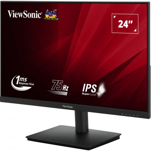 Купить Монитор ViewSonic 23.8" VA240-H-2 Black - цена в Харькове, Киеве, Днепре, Одессе
в интернет-магазине Telemart фото