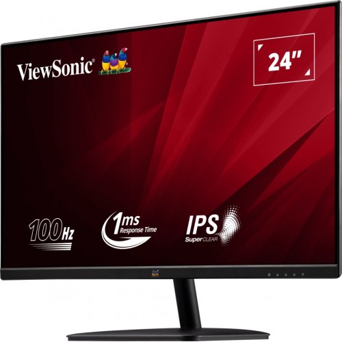 Купить Монитор ViewSonic 23.8" VA2432-H Black - цена в Харькове, Киеве, Днепре, Одессе
в интернет-магазине Telemart фото