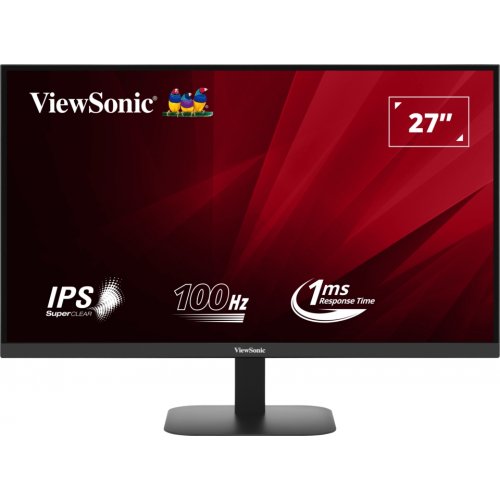 Купить Монитор ViewSonic 27" VA2708-2K-HD Black - цена в Харькове, Киеве, Днепре, Одессе
в интернет-магазине Telemart фото