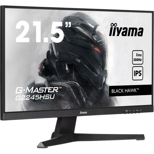 Купить Монитор Iiyama 21.5" G-Master G2245HSU-B1 Black - цена в Харькове, Киеве, Днепре, Одессе
в интернет-магазине Telemart фото