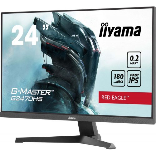 Купить Монитор Iiyama 23.8" G-Master G2470HS-B1 Black - цена в Харькове, Киеве, Днепре, Одессе
в интернет-магазине Telemart фото