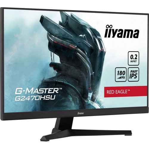 Купити Монітор Iiyama 23.8" G-Master G2470HSU-B6 Black - ціна в Києві, Львові, Вінниці, Хмельницькому, Франківську, Україні | інтернет-магазин TELEMART.UA фото