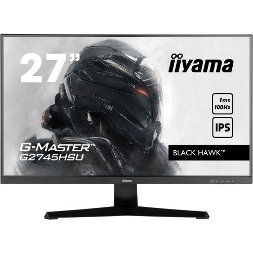 Купить Монитор Iiyama 27" G-Master G2745HSU-B1 Black - цена в Харькове, Киеве, Днепре, Одессе
в интернет-магазине Telemart фото