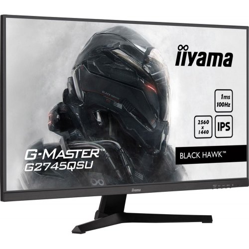 Купить Монитор Iiyama 27" G-Master G2745QSU-B1 Black - цена в Харькове, Киеве, Днепре, Одессе
в интернет-магазине Telemart фото