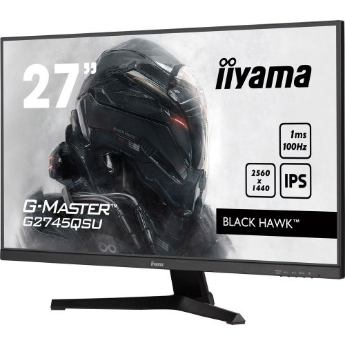 Купить Монитор Iiyama 27" G-Master G2745QSU-B1 Black - цена в Харькове, Киеве, Днепре, Одессе
в интернет-магазине Telemart фото