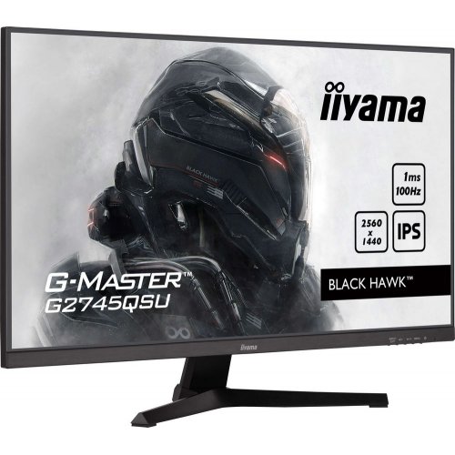 Купить Монитор Iiyama 27" G-Master G2745QSU-B2 Black - цена в Харькове, Киеве, Днепре, Одессе
в интернет-магазине Telemart фото