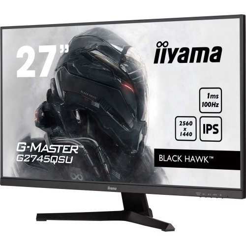 Купить Монитор Iiyama 27" G-Master G2745QSU-B2 Black - цена в Харькове, Киеве, Днепре, Одессе
в интернет-магазине Telemart фото