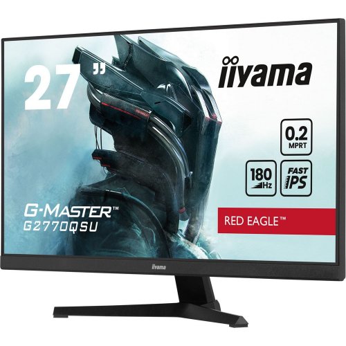 Купить Монитор Iiyama 27" G-Master G2770QSU-B6 Black - цена в Харькове, Киеве, Днепре, Одессе
в интернет-магазине Telemart фото