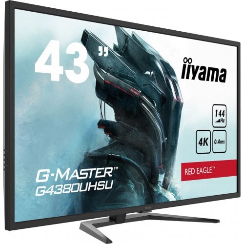 Купити Монітор Iiyama 42.5" G-Master G4380UHSU-B1 Black - ціна в Києві, Львові, Вінниці, Хмельницькому, Франківську, Україні | інтернет-магазин TELEMART.UA фото