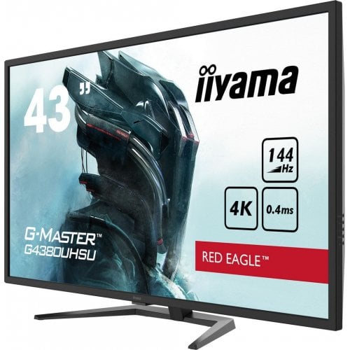 Купить Монитор Iiyama 42.5" G-Master G4380UHSU-B1 Black - цена в Харькове, Киеве, Днепре, Одессе
в интернет-магазине Telemart фото