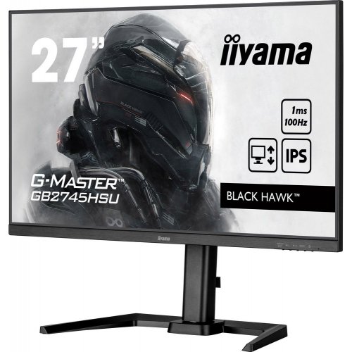 Купить Монитор Iiyama 27" G-Master GB2745HSU-B2 Black - цена в Харькове, Киеве, Днепре, Одессе
в интернет-магазине Telemart фото