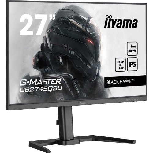 Купить Монитор Iiyama 27" G-Master GB2745QSU-B1 Black - цена в Харькове, Киеве, Днепре, Одессе
в интернет-магазине Telemart фото