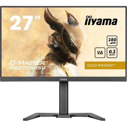 Купить Монитор Iiyama 27" G-Master GB2795HSU-B1 Black - цена в Харькове, Киеве, Днепре, Одессе
в интернет-магазине Telemart фото