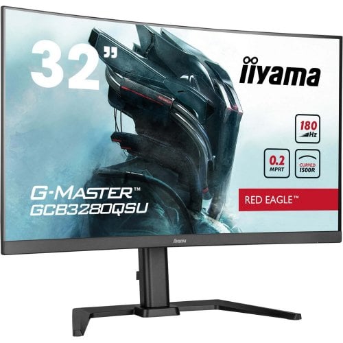 Купити Монітор Iiyama 31.5" G-Master GCB3280QSU-B2 Black - ціна в Києві, Львові, Вінниці, Хмельницькому, Франківську, Україні | інтернет-магазин TELEMART.UA фото