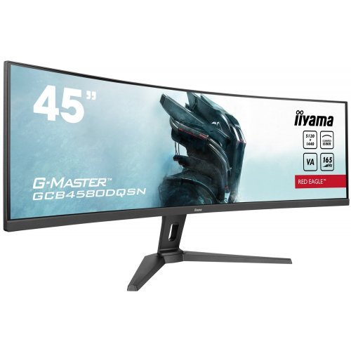 Купить Монитор Iiyama 44.5" G-Master GCB4580DQSN-B1 Black - цена в Харькове, Киеве, Днепре, Одессе
в интернет-магазине Telemart фото