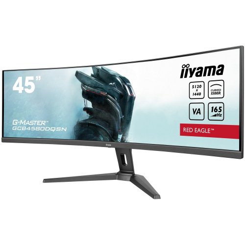 Купить Монитор Iiyama 44.5" G-Master GCB4580DQSN-B1 Black - цена в Харькове, Киеве, Днепре, Одессе
в интернет-магазине Telemart фото