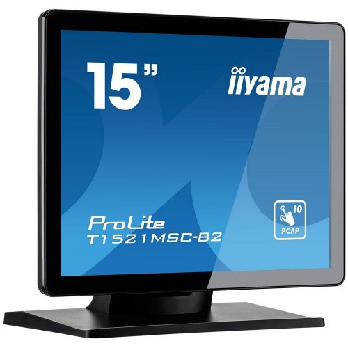 Купить Монитор Iiyama 15" ProLite T1521MSC-B2 Black - цена в Харькове, Киеве, Днепре, Одессе
в интернет-магазине Telemart фото