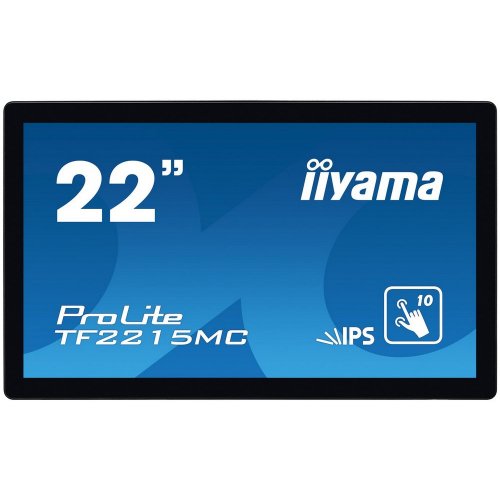 Купити Монітор Iiyama 21.5" ProLite T2252MSC-W2 White - ціна в Києві, Львові, Вінниці, Хмельницькому, Франківську, Україні | інтернет-магазин TELEMART.UA фото