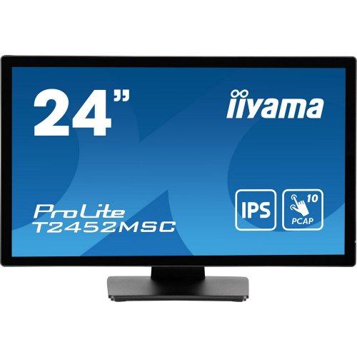 Купить Монитор Iiyama 23.8" ProLite T2452MSC-B1 Black - цена в Харькове, Киеве, Днепре, Одессе
в интернет-магазине Telemart фото