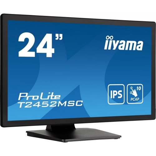 Купить Монитор Iiyama 23.8" ProLite T2452MSC-B1 Black - цена в Харькове, Киеве, Днепре, Одессе
в интернет-магазине Telemart фото