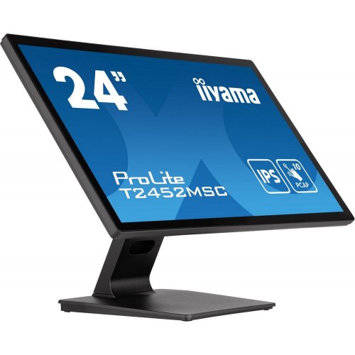 Купить Монитор Iiyama 23.8" ProLite T2452MSC-B1 Black - цена в Харькове, Киеве, Днепре, Одессе
в интернет-магазине Telemart фото