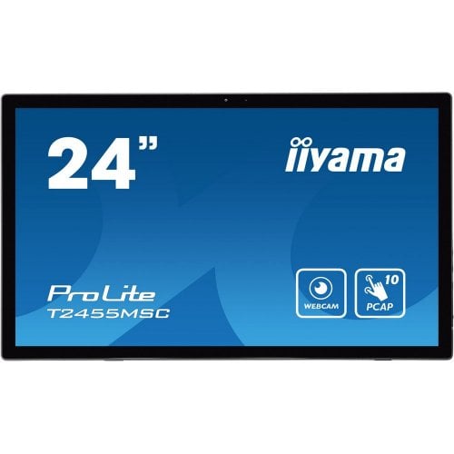 Купити Монітор Iiyama 23.8" ProLite T2455MSC-B1 Black - ціна в Києві, Львові, Вінниці, Хмельницькому, Франківську, Україні | інтернет-магазин TELEMART.UA фото