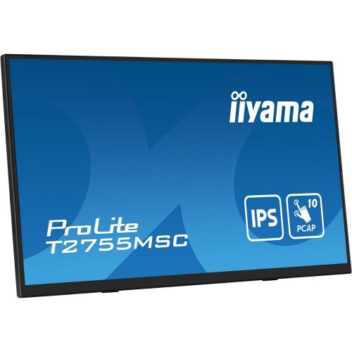 Купить Монитор Iiyama 27" ProLite T2755MSC-B1 Black - цена в Харькове, Киеве, Днепре, Одессе
в интернет-магазине Telemart фото