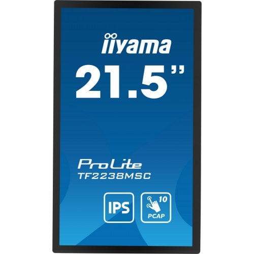 Купить Монитор Iiyama 21.5" ProLite TF2238MSC-B1 Black - цена в Харькове, Киеве, Днепре, Одессе
в интернет-магазине Telemart фото