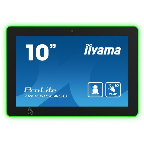 Купити Монітор Iiyama 10.1" ProLite TW1025LASC-B1PNR Black - ціна в Києві, Львові, Вінниці, Хмельницькому, Франківську, Україні | інтернет-магазин TELEMART.UA фото