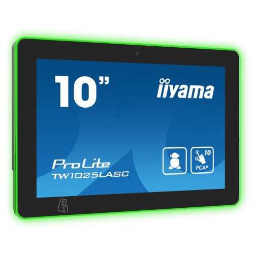 Купити Монітор Iiyama 10.1" ProLite TW1025LASC-B1PNR Black - ціна в Києві, Львові, Вінниці, Хмельницькому, Франківську, Україні | інтернет-магазин TELEMART.UA фото