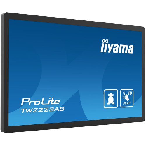 Купить Монитор Iiyama 21.5" ProLite TW2223AS-B2 Black - цена в Харькове, Киеве, Днепре, Одессе
в интернет-магазине Telemart фото