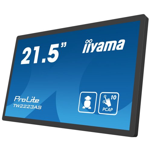 Купить Монитор Iiyama 21.5" ProLite TW2223AS-B2 Black - цена в Харькове, Киеве, Днепре, Одессе
в интернет-магазине Telemart фото