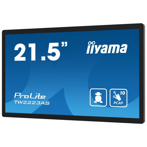 Купить Монитор Iiyama 21.5" ProLite TW2223AS-B2 Black - цена в Харькове, Киеве, Днепре, Одессе
в интернет-магазине Telemart фото